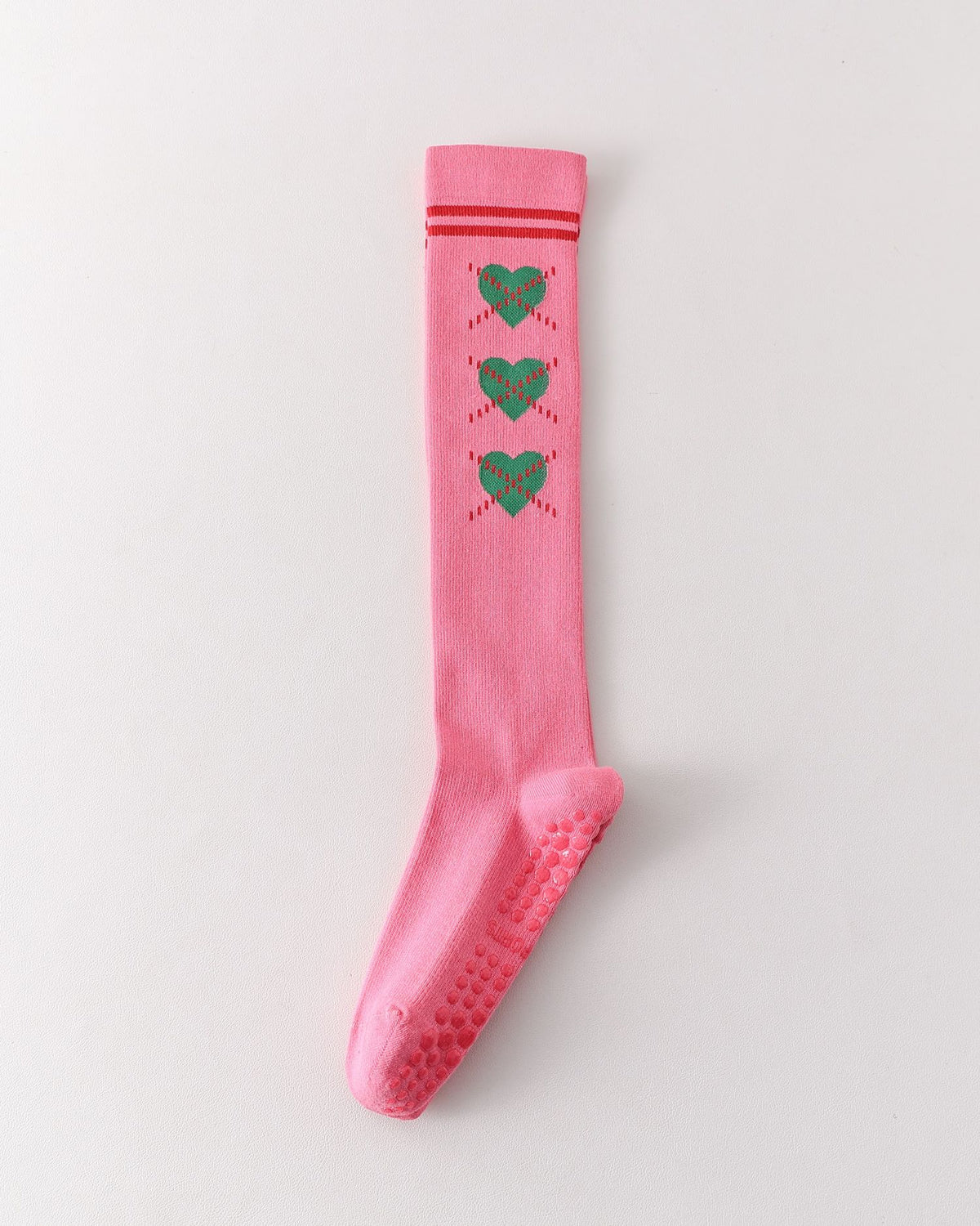 Womens Korean Style Pressure Knee High Yoga Socks Non Slip