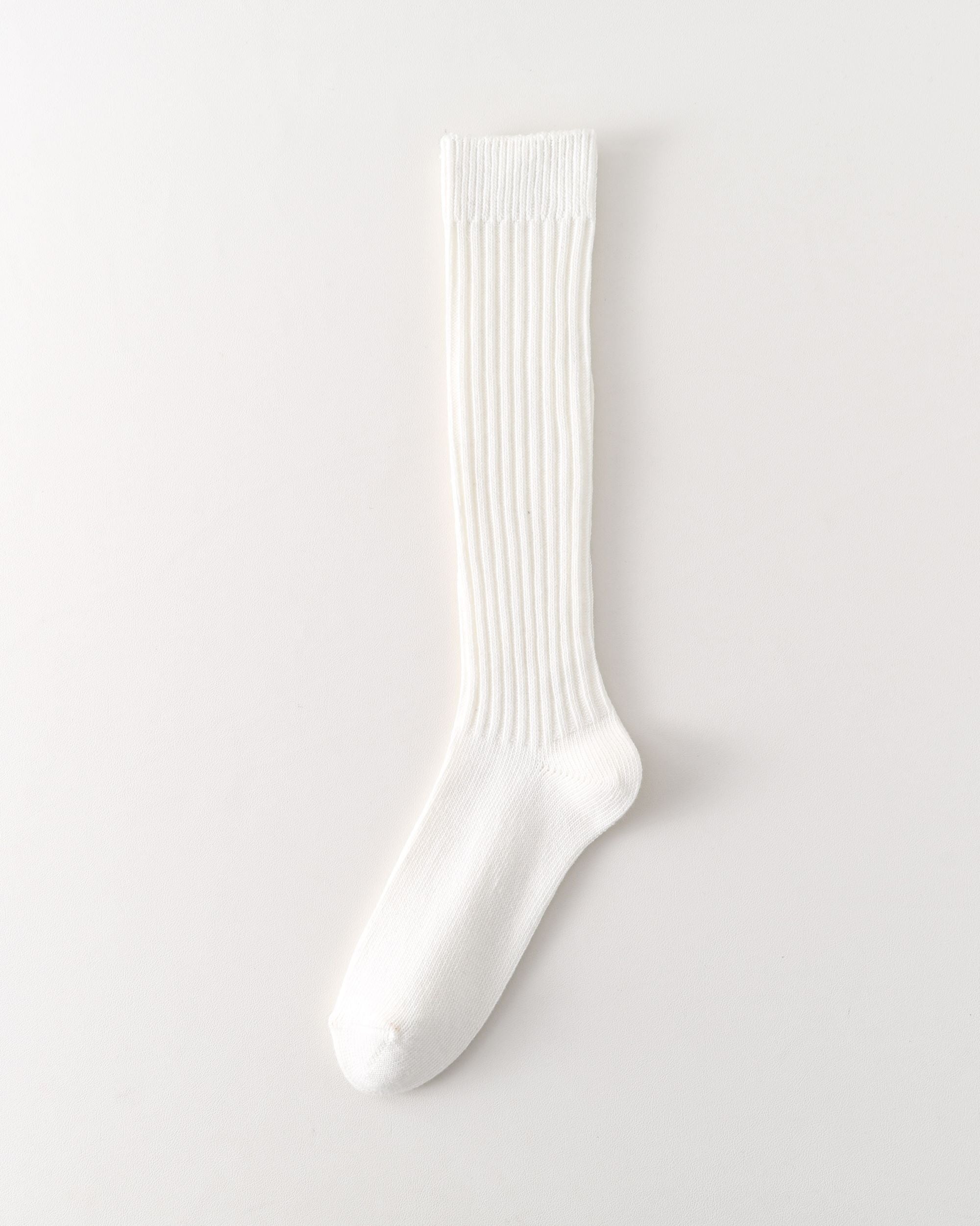 Womens Miu Style Knee High Socks Ribbed Slim Look Fashion Socks