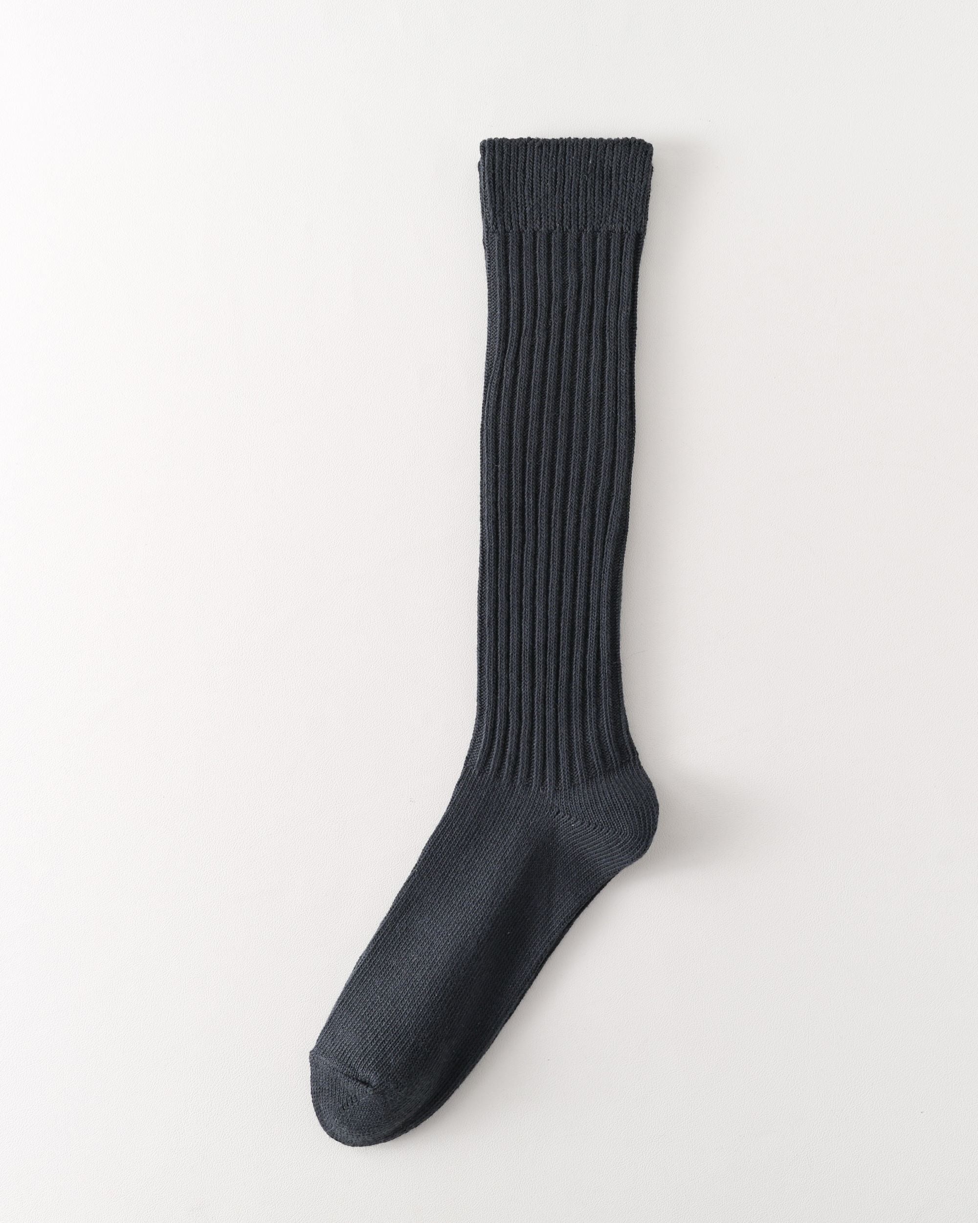 Womens Miu Style Knee High Socks Ribbed Slim Look Fashion Socks