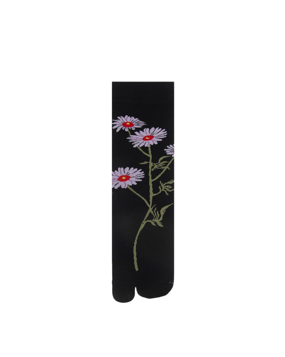 Womens Tabi Socks Floral Boneless Flower Pattern Cute Socks