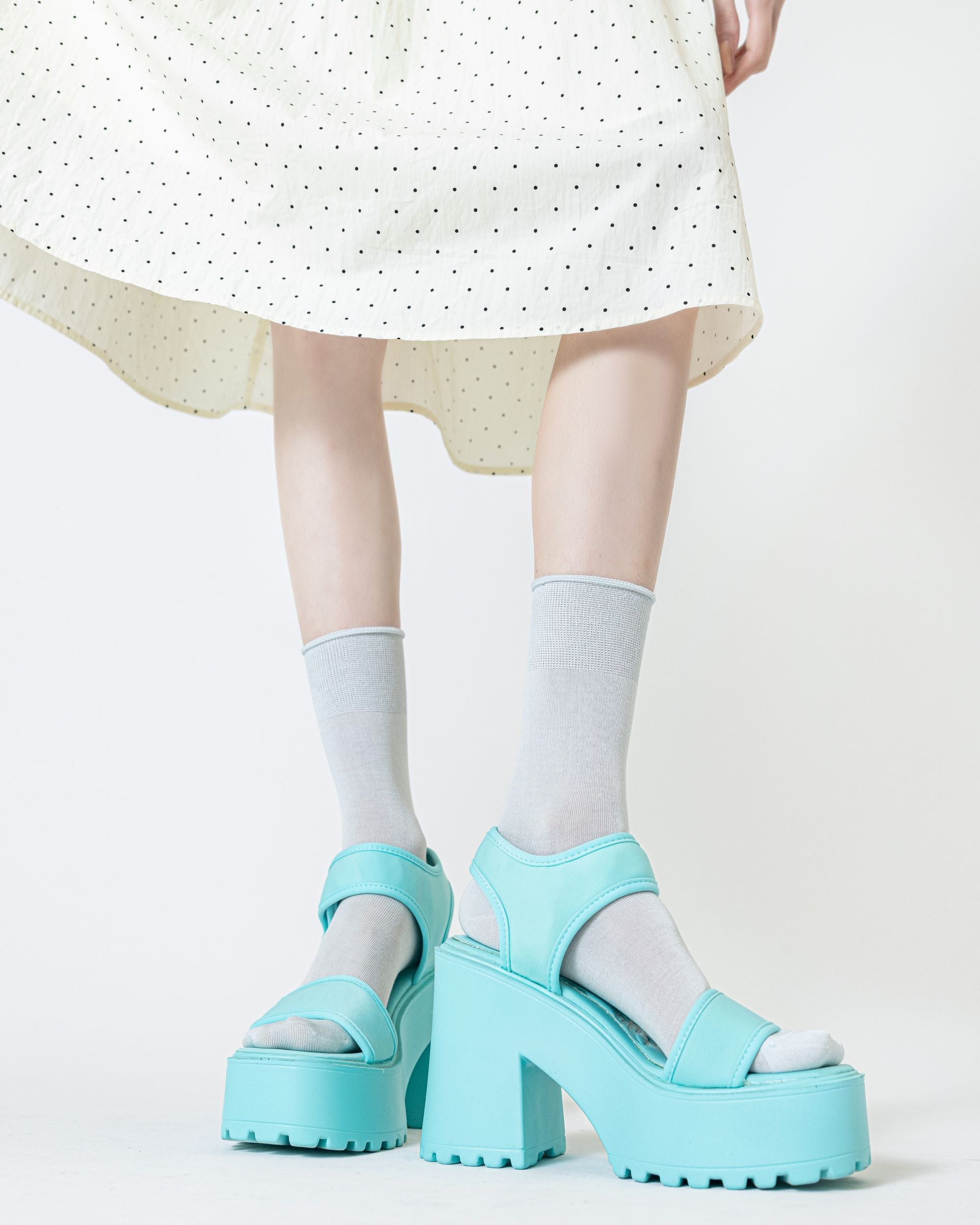 Womens Crew Socks Mulberry Silk Blend Cuff Cooling Comfortable Fashion Styling Secondary image