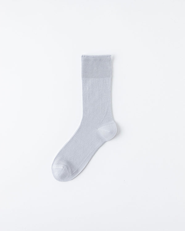Womens Crew Socks Mulberry Silk Blend Cuff Cooling Comfortable Fashion Styling - SWEET NANA
