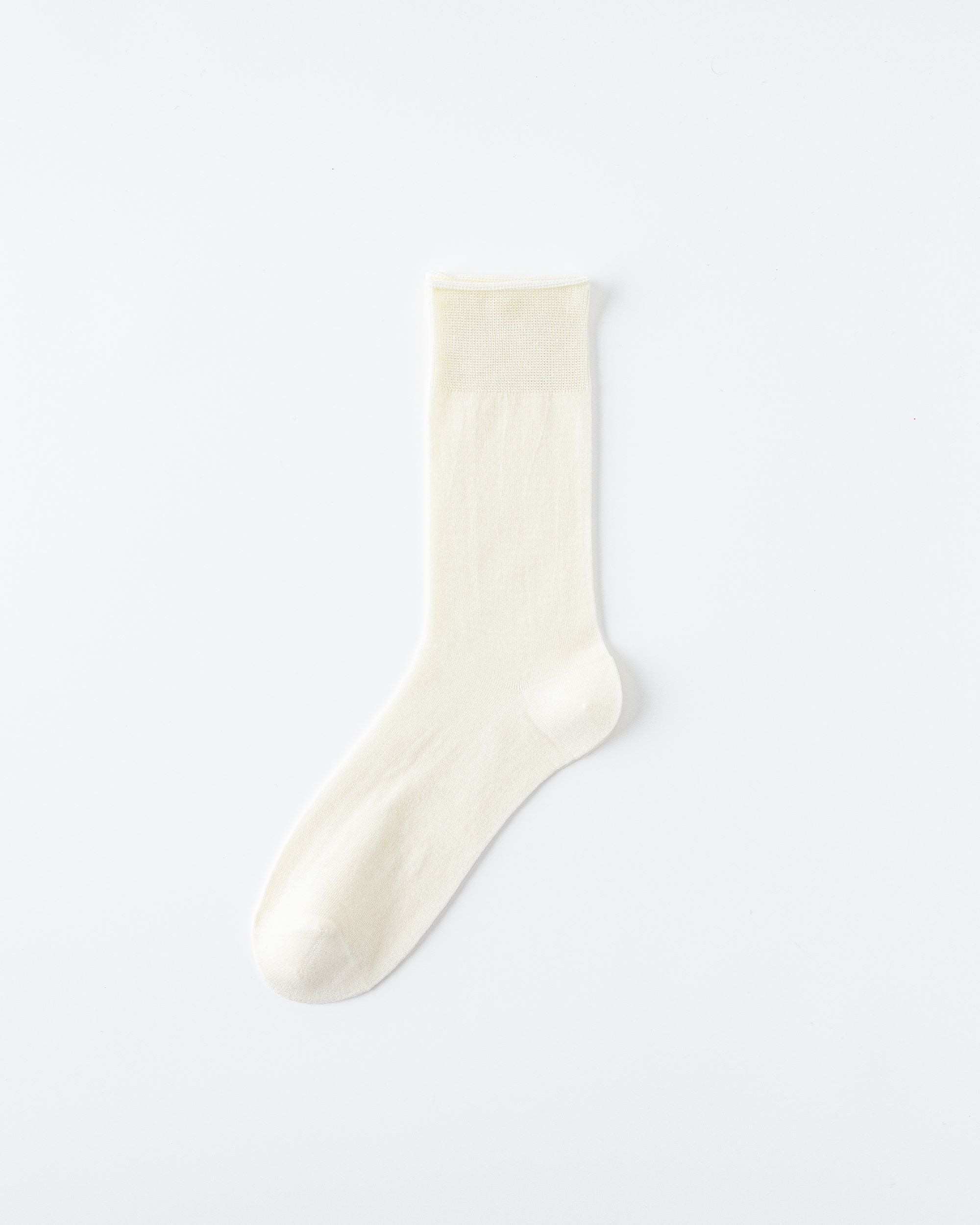 Womens Crew Socks Mulberry Silk Blend Cuff Cooling Comfortable Fashion Styling - SWEET NANA