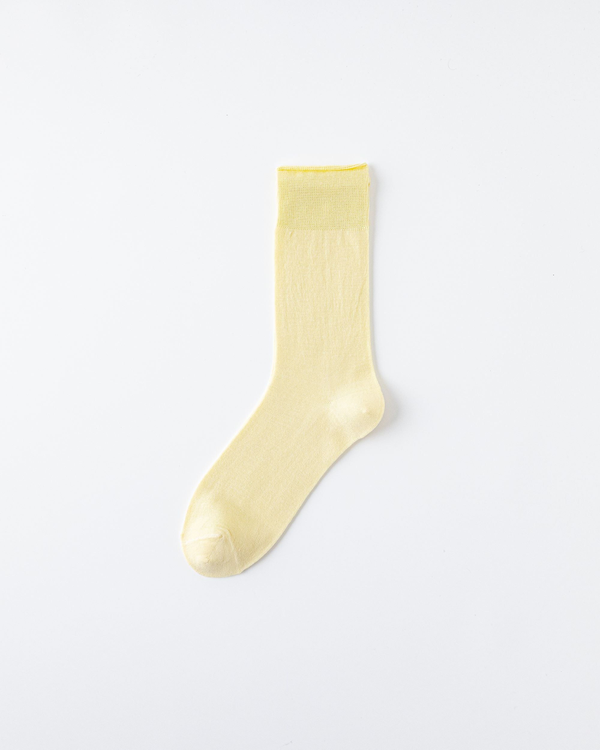 Womens Crew Socks Mulberry Silk Blend Cuff Cooling Comfortable Fashion Styling - SWEET NANA