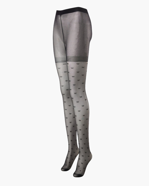 Womens Tights Bow Pattern Cooling Comfortable Fashion Styling - SWEET NANA