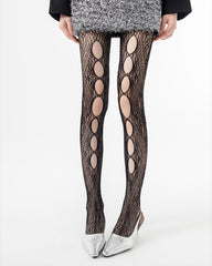 Womens Tights Hollow Fishnet Pattern Cooling Sexy Comfortable