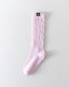 Womens Twisted Crew Yoga Socks Non Slip Trendy Style Combed Cotton - SWEET NANA