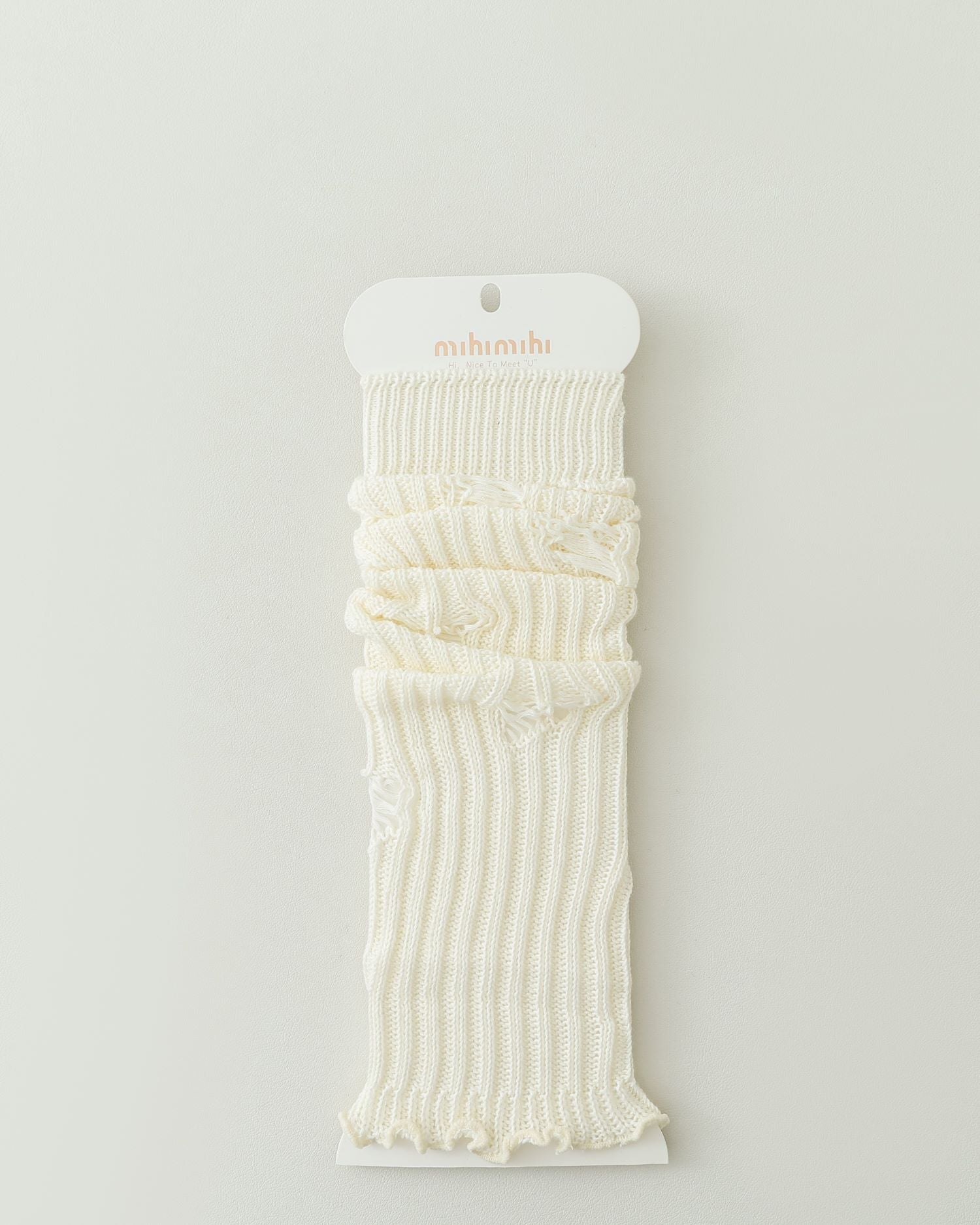 女款 Y2K 仿舊破洞時尚腿套