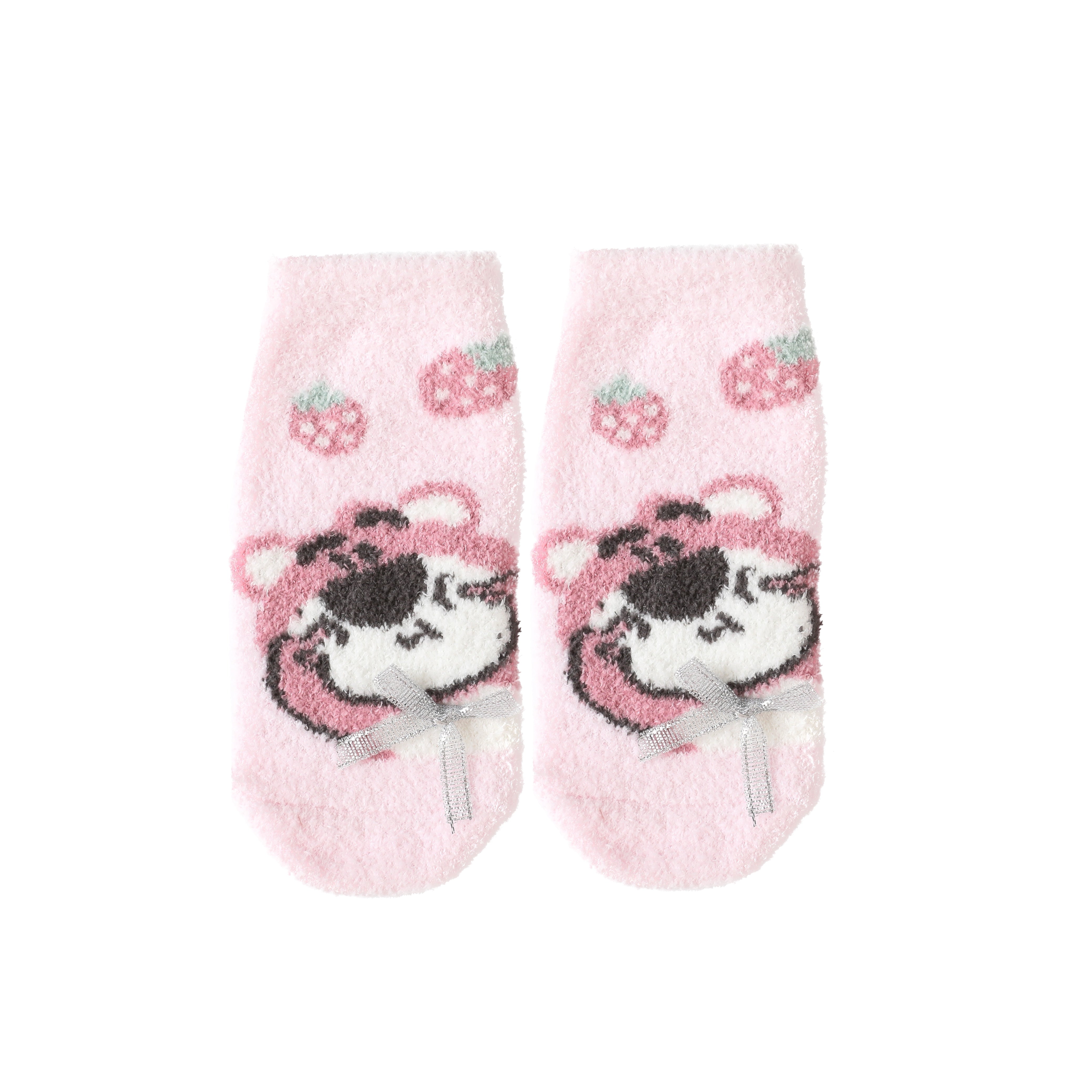 Sweetnana コージーアンクルクルーソックス for Toddlers, 超ソフト厚手の冬用ソックス, 寒い天候に最適な快適さ