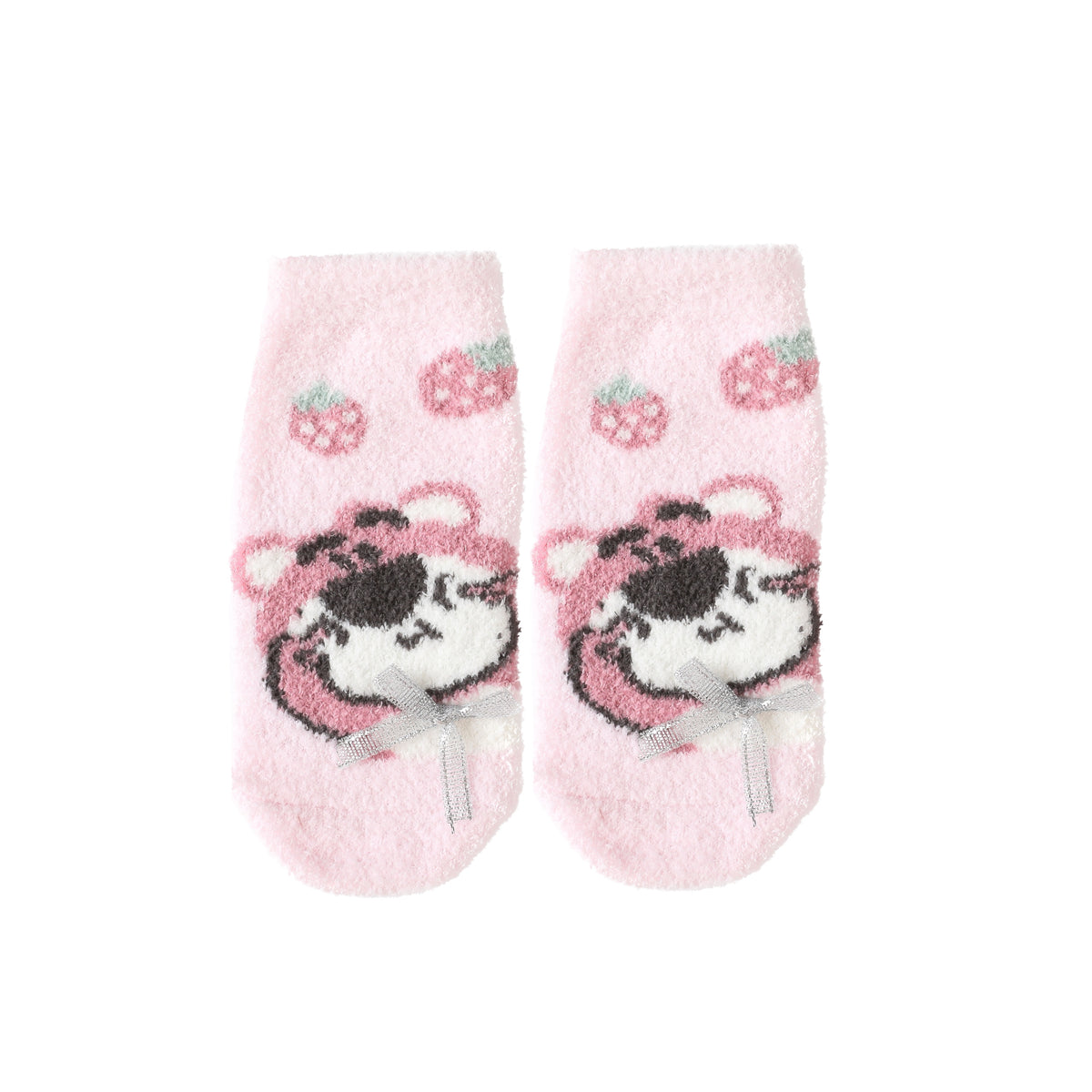 Sweetnana コージーアンクルクルーソックス for Toddlers, 超ソフト厚手の冬用ソックス, 寒い天候に最適な快適さ